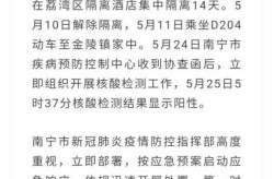 南宁市疫情最新情况播报，广西南宁最近疫情