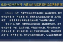 疫情最新数据消息内蒙古，内蒙古疫情最新消息