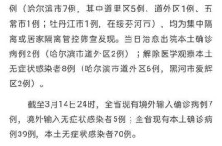 黑龙江新增本土确诊7例 均在黑河（黑龙江新增40例确诊 50例无症状）