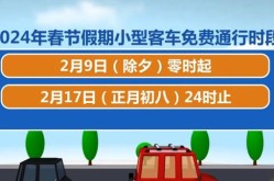 重大节假日小型客车免费通行政策，小客车节假日免费政策