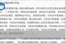 广东增本土确诊7例，广东新增本土确诊20例