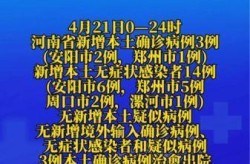 河南新增本土确诊病例3例，河南新增本土病例1个