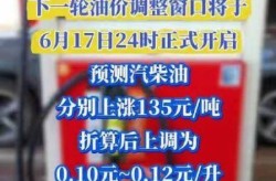 6月28日晚油价或上调，油价调整6.28