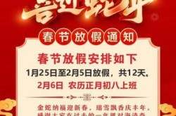 21年春节放假时间表（国家规定的春节放假时间）