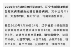 辽宁新增9例本土确诊病例，辽宁确诊病例最新消息