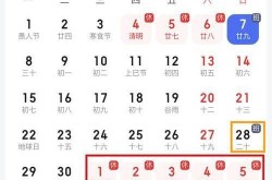 五一放假时间安排表（五一节放假安排）