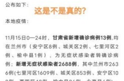 兰州疫情的最新情况今天（兰州疫情最新消息今天）