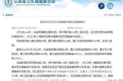 云南新增确诊病例1例，云南无新增本土确诊病例
