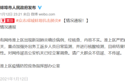 蚌埠疫情防控最新通知，蚌埠市疫情最新消息今天