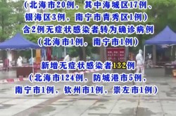 广西新增本土确诊病例，广西新增病例最新消息