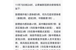 云南新增本土确诊2例，云南新增8本土确诊