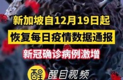 新加坡疫情最新数据消息，新加坡最新疫情