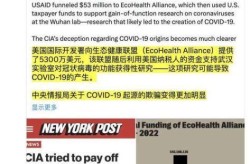 美新冠病毒溯源报告出炉，新冠病毒溯源报告