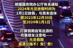 2015年元旦高速免费吗，元旦免高速费吗