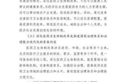 深化医药卫生体制改革，深化医药改革心得体会