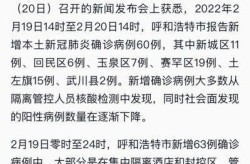 呼和浩特新增本土病例，呼和浩特最新疫情