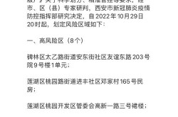 西安新增2个高风险区域（高风险区域个人防护）