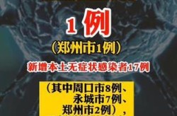 河南新增本土无症状20例，河南新增本土病例1个