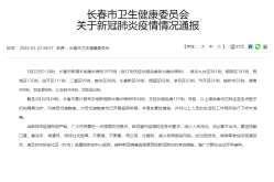 长春疫情最新公布消息，长春疫情最新消息