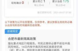 合肥疫情政策出行查询，合肥疫情出行政策
