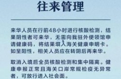 上海入境隔离政策2021年10月，上海对入境人员最新规定2021年