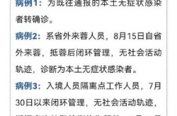 疫情最新数据消息本土病例，疫情新增病例最新消息