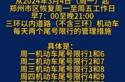 郑州单双号限行通知2020年外地车，郑州外地车限号查询