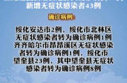 黑龙江讷河新增病例详情，黑龙江新增20例病例