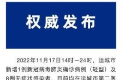 运城疫情最新消息今天新增了15例（疫情最新消息今天山西）
