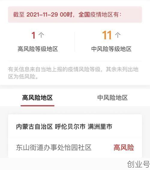 黑龙江一地升为高风险地区(哈尔滨新增一高风险地区)