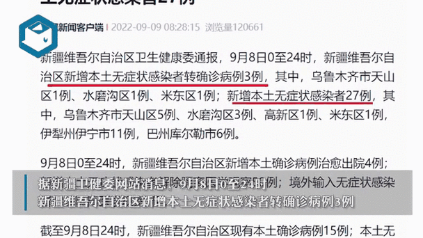 新疆新增9例本土病例（新疆爆发的什么病）
