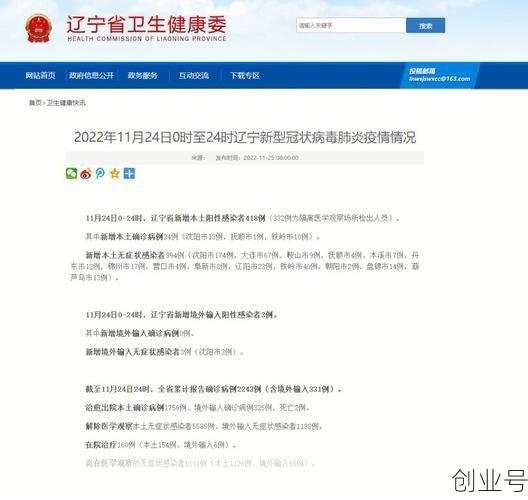 28日辽宁疫情速报（辽宁感冒疫情）