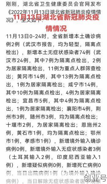 湖北新增病例（新增疫情最新消息）