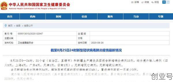 31省新增境外15例一（31个省今天新增多少例）
