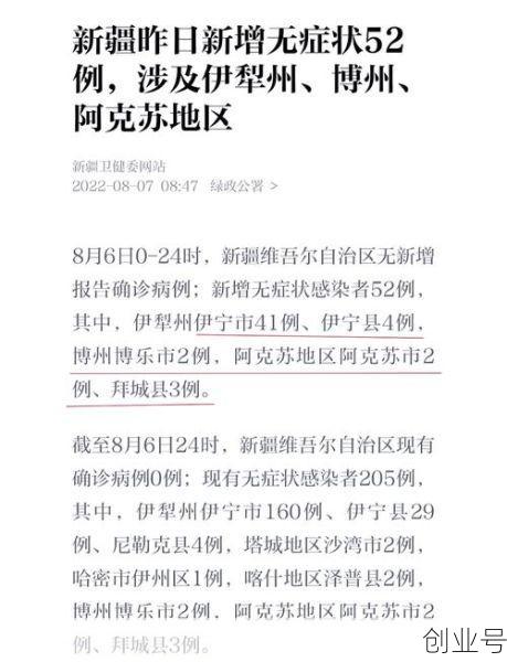 新疆无新增确诊病例最新消息(新增确诊病例)