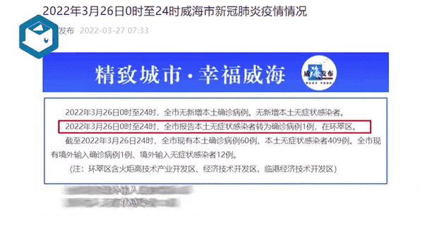 山东威海疫情最新通知,山东威海疫情最新消息今天