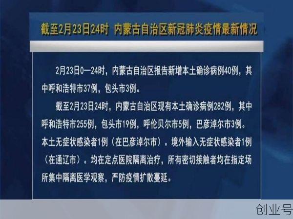 内蒙古疫情最新数据消息今天新增，内蒙古疫情最新消息今天