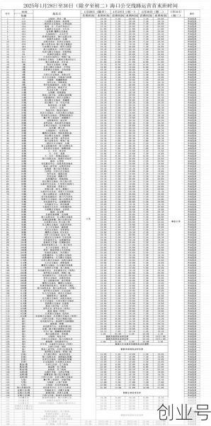海宁k181公交车时刻表,181路最新时刻表