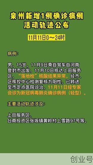 泉州疫情最新消息分布在哪里，泉州最新疫情最新消息今天新增
