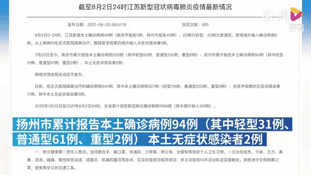 31省区市新增本土确诊75例江苏疫情，江苏新增40例本土确诊病例