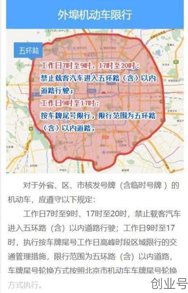 外地车辆进京规定最新消息，外地车能进北京几环
