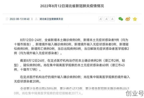 湖北疫情最新数据消息,湖北今天新增疫情最新消息
