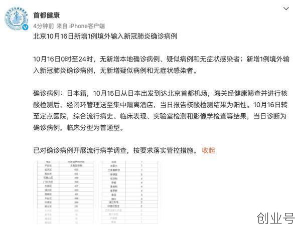 北京丰台新增1例境外输入，北京境外输入病例详情