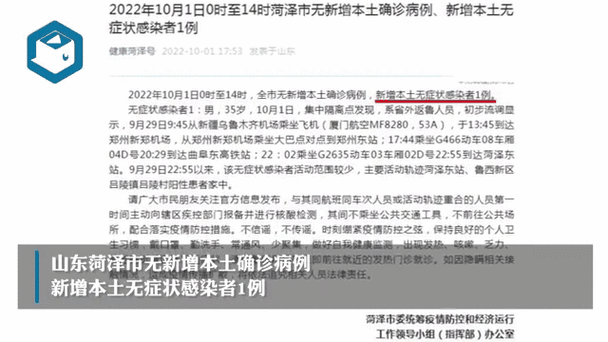 菏泽病毒感染最新消息,菏泽新冠疫情最新消息今天