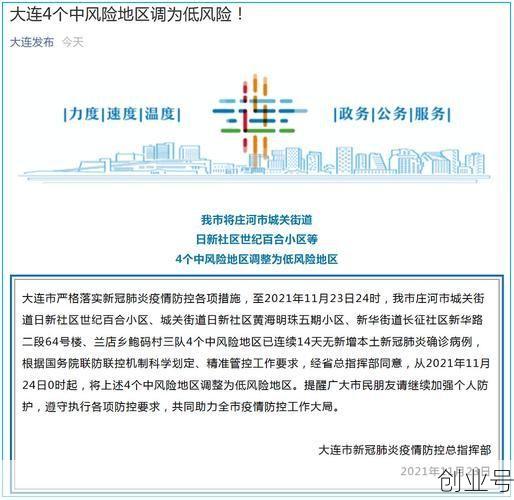 大连两中风险地区解封,大连现在是什么风险地区