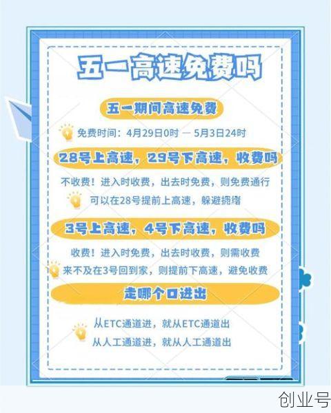 五一免过路费吗2023，五一节高速公路免费吗2023