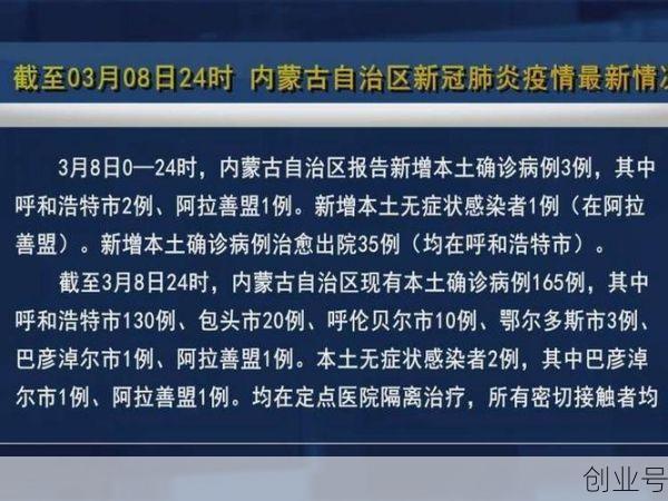 疫情最新数据消息内蒙古，内蒙古疫情最新消息