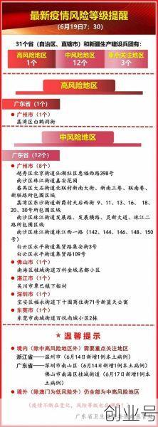 疫情中高风险地区最新名单7.7,全国疫情中高风险地区名单一览表