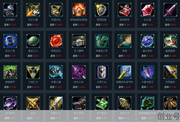 英雄联盟斥候出装,英雄联盟出装